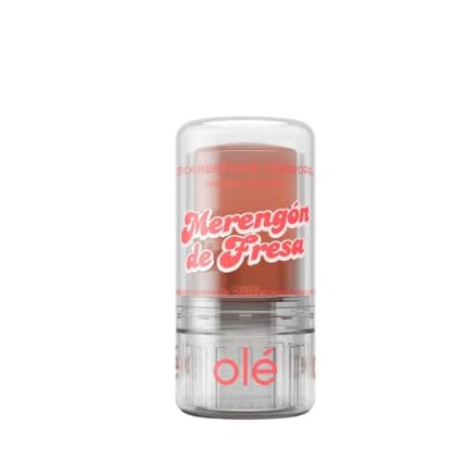 OLÉ Capilar Strawberry Merengón Jelly Fragrance Stick, 0.18 oz – Solid Body Fragrance, Sweet Strawberry Scent, Portable and Easy to Apply
