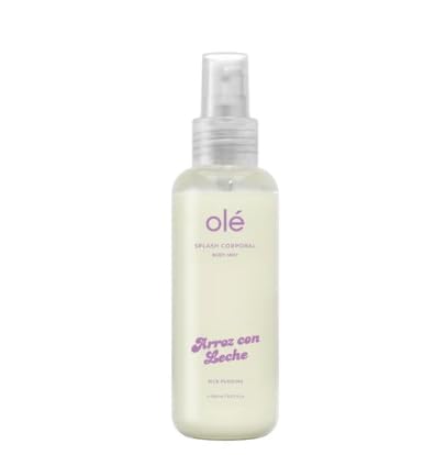 OLÉ Capilar Rice Milk Body Splash, 5.07 fl oz – Fresh Body Fragrance, Light and Refreshing Formula, Sweet and Creamy Scent