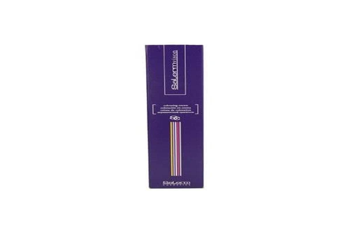 Salerm Cosmetics Salermvison Permanent Cream Hair Color 75ml / 2.5oz - #6.0 Dark Blond - Rubio Oscuro