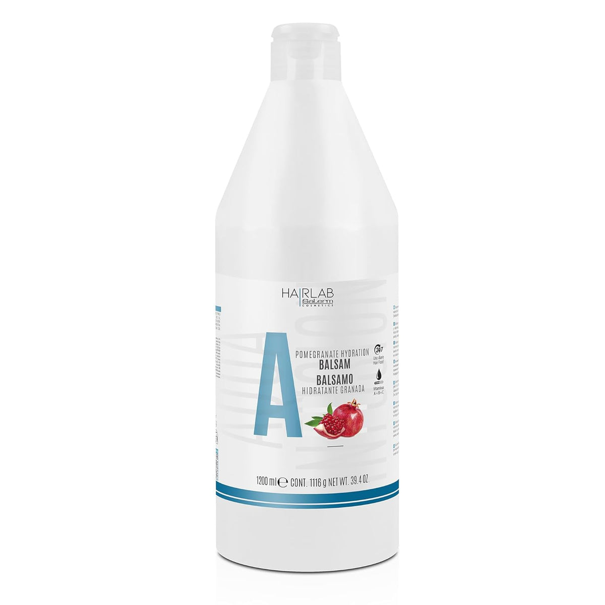 SALERM - Hair Conditioner - Hydrating Balm Hair Lab Pomegranate - 1200 ml / 39.4 oz