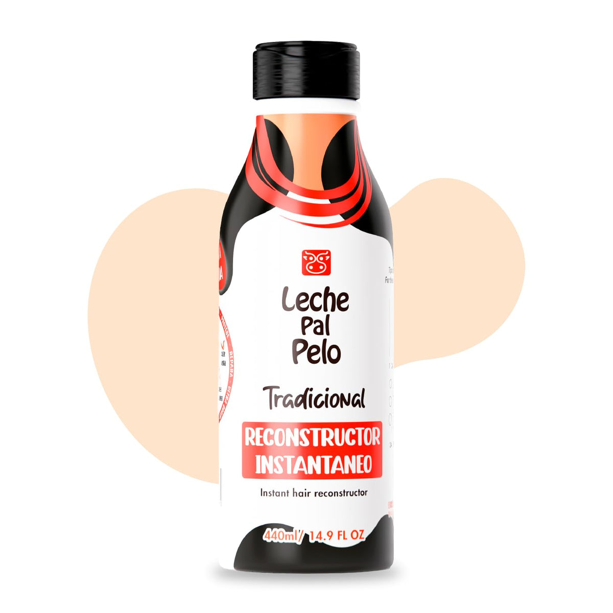 Leche Pal Pelo Tradicional Instant Hair Reconstructor - Reconstructor Instantaneo para cabello normal a graso 14.9 oz.