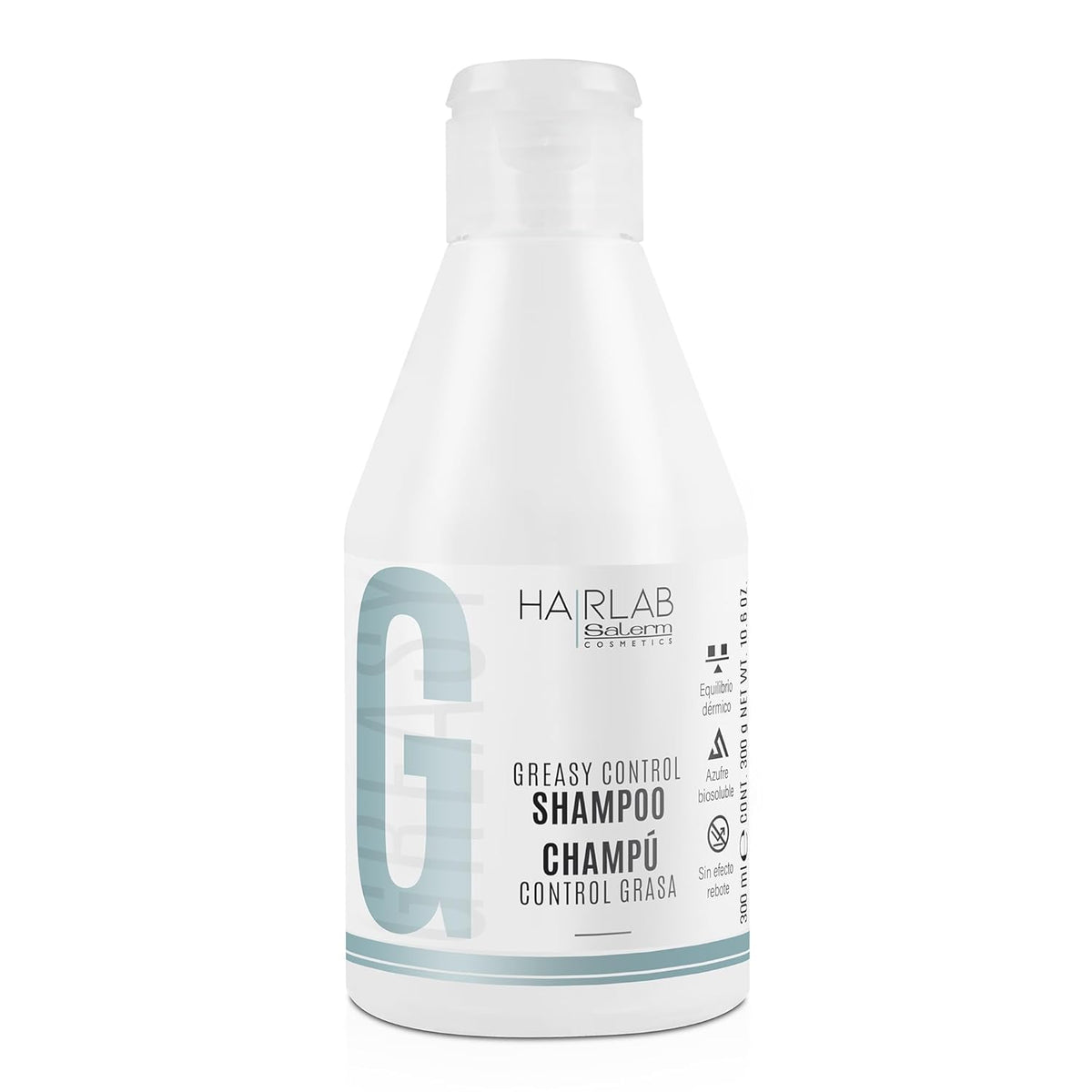 SALERM - Shampoo for Oily Hair - Greasy Control Hair Lab - 300 ml