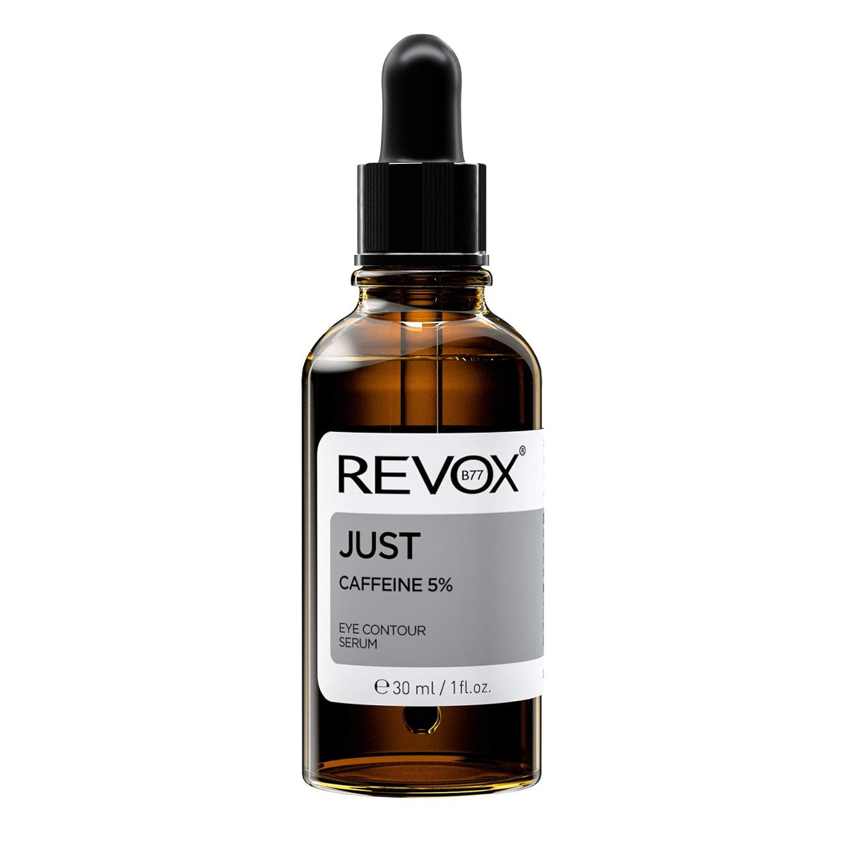 REVOX B77 JUST Caffeine 5% An eye contour serum.