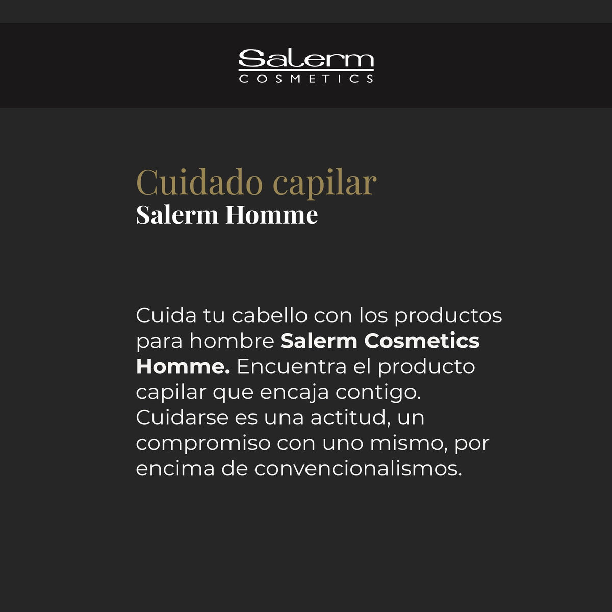 Salerm Homme Control (Pellicule) Dandruff Shampoo, 9.0 Ounce