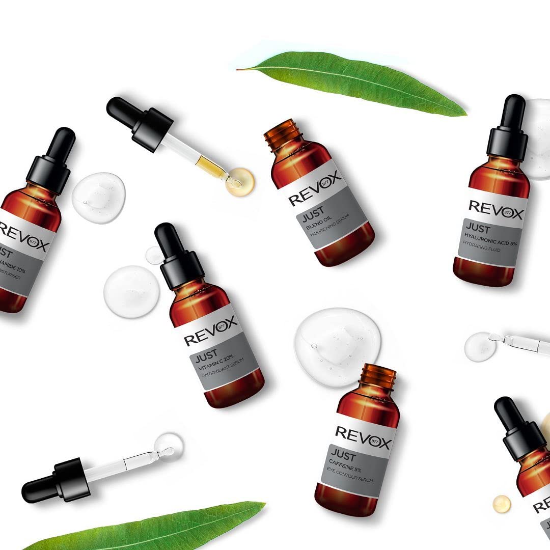 REVOX B77 JUST Caffeine 5% An eye contour serum.