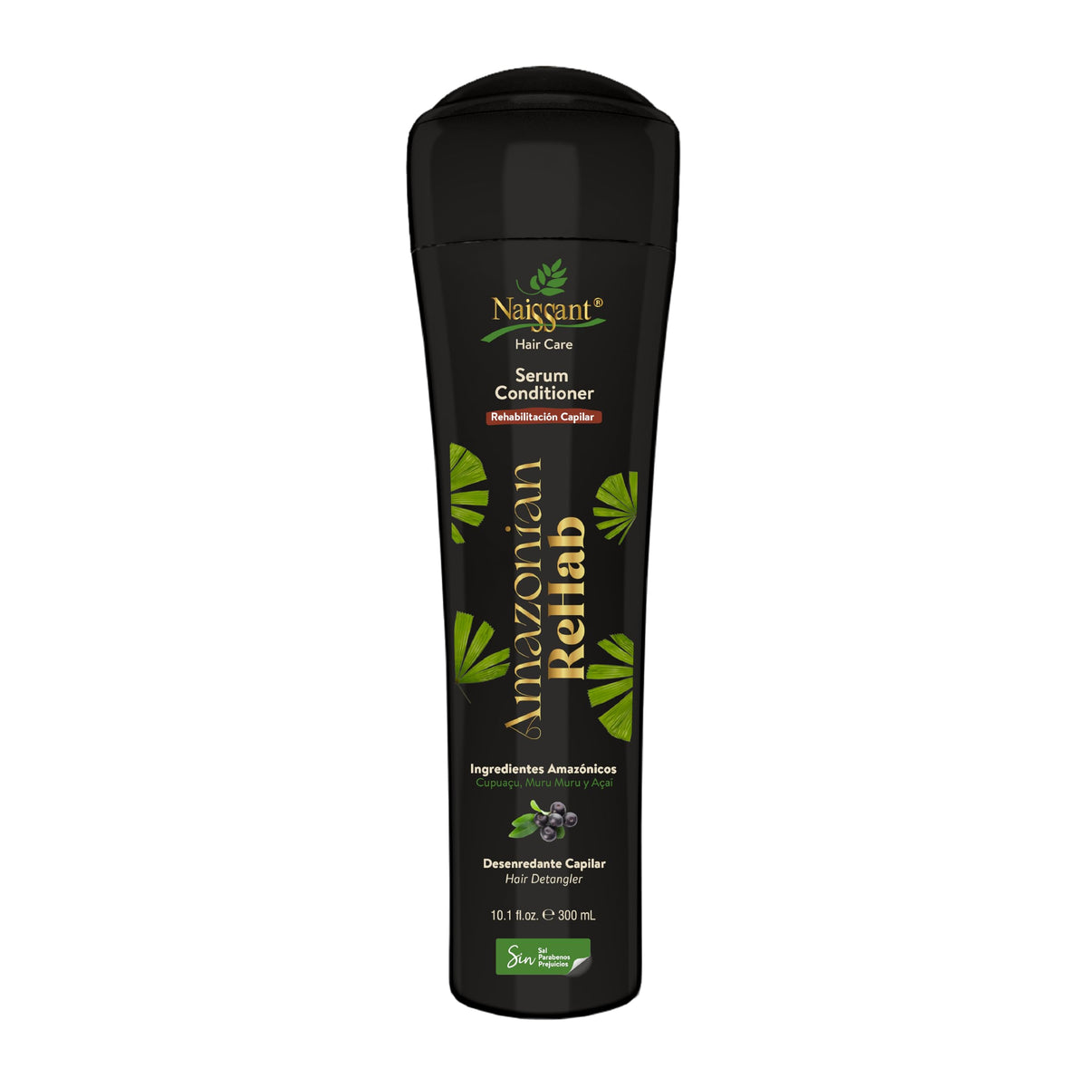 naissant Amazonian Rehab Hair Care Serum Conditioner | Enriched with Muru Muru, Cupuaçu, and Açaà | Nourishing Conditioner for Lightweight, Soft, and Damaged Hair Repair (10.1 fl oz)