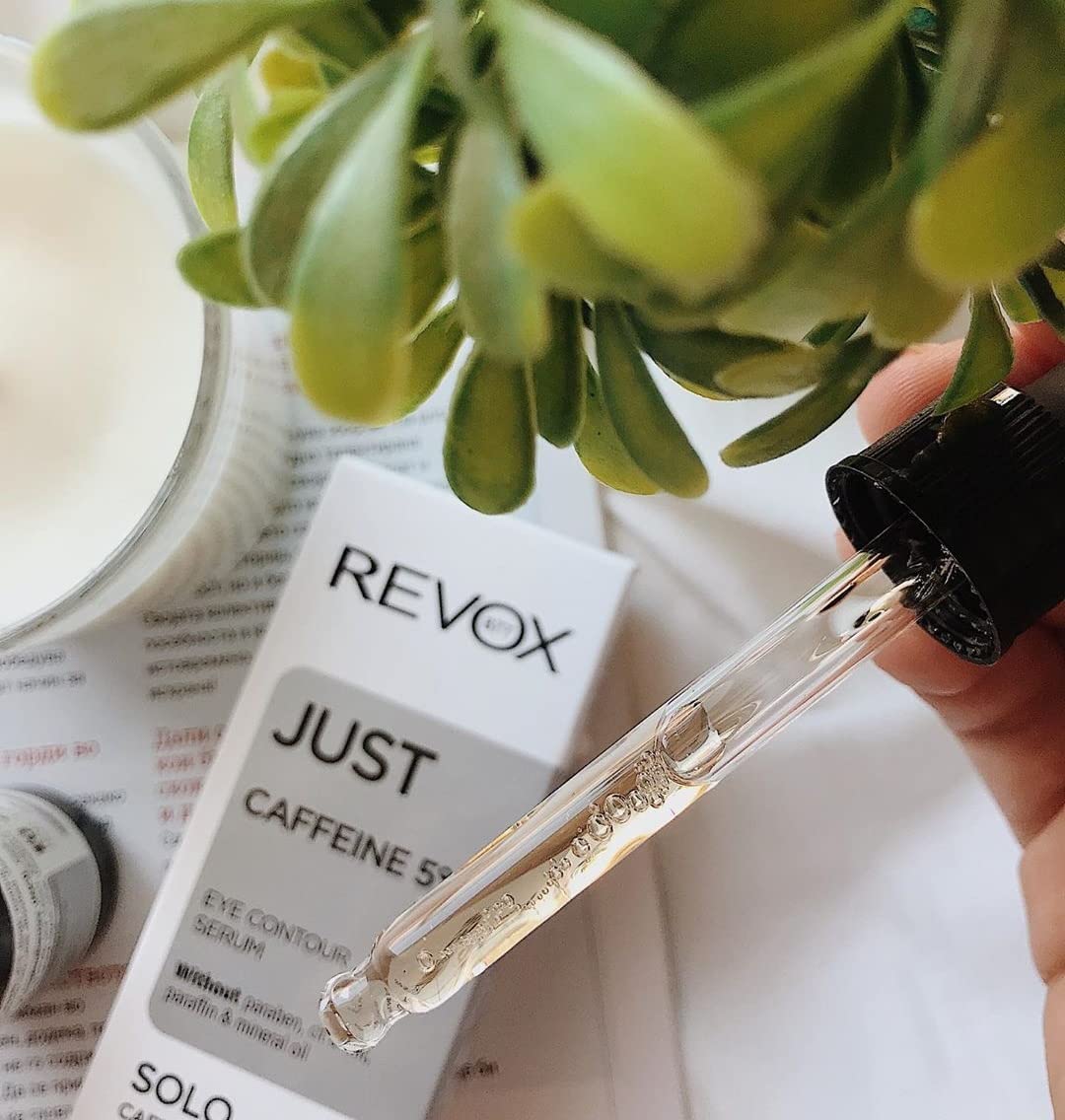 REVOX B77 JUST Caffeine 5% An eye contour serum.