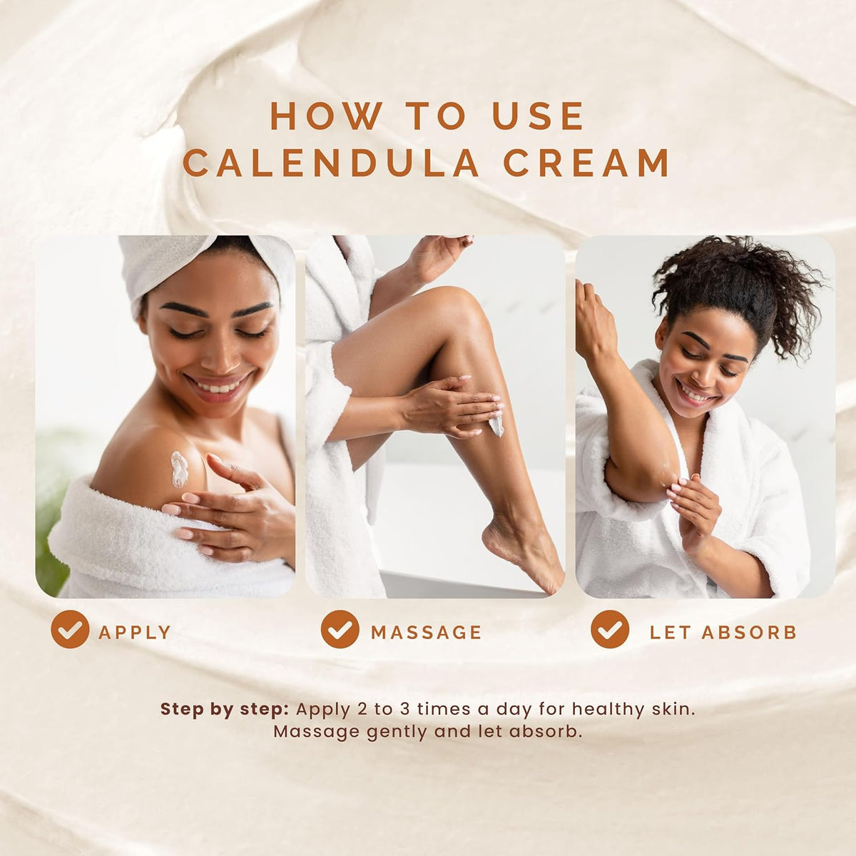 Pili Natural Calendula Cream - Moisturizing Cream for Rough, Dry, or Chapped Skin - Hydrating and Nurturing Skin Moisturizer - Unscented and Non-Greasy (2.5 oz)