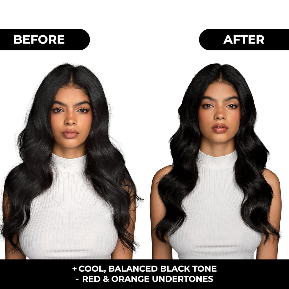 Naissant Professional Cool Black - Negro Matiz Hair Color Intensifier and Tone Corrector.