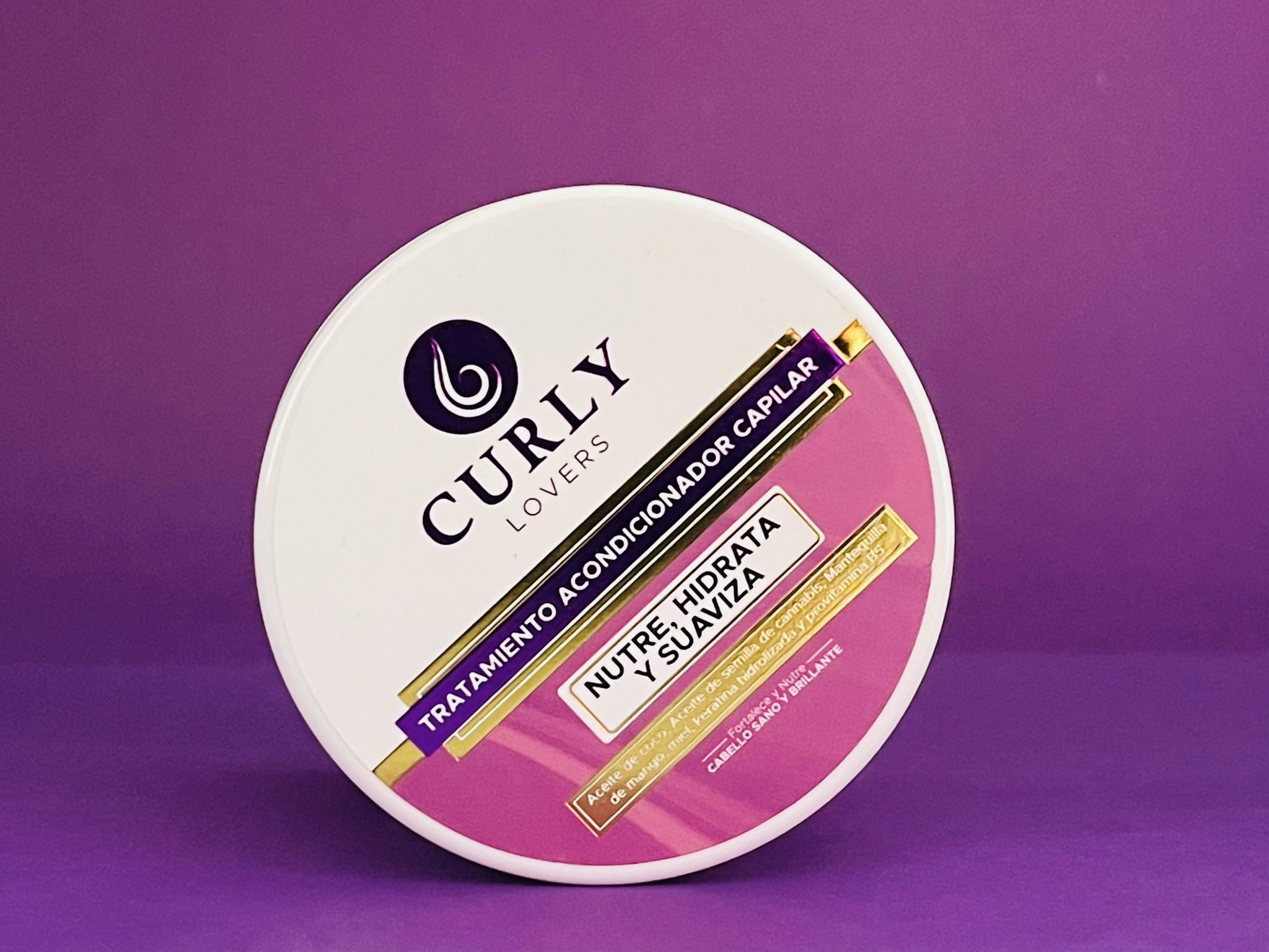 Curly Lovers Natural Hair Conditioning Treatment 10.5oz - Tratamiento Acondicionador Capilar Natural