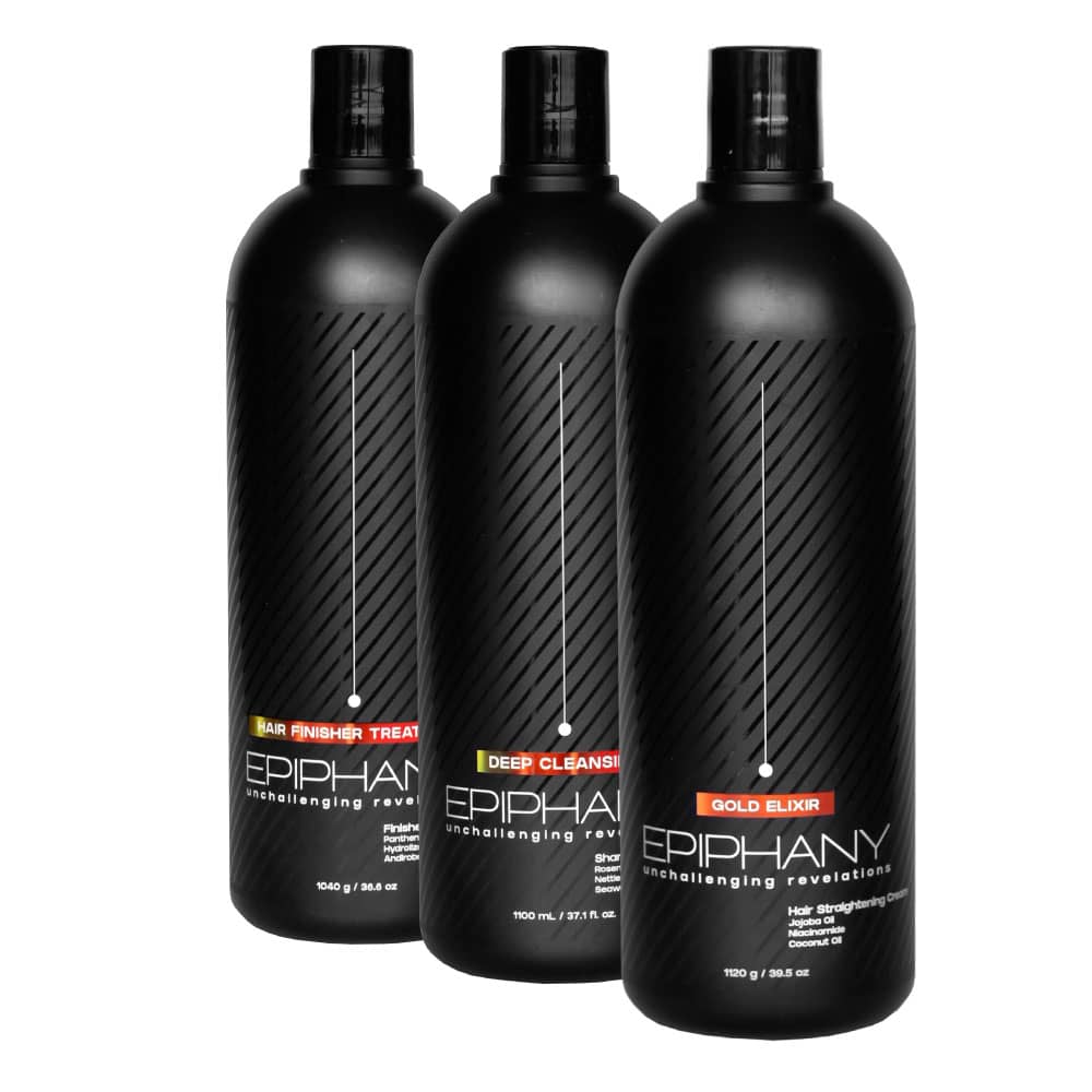 EPIPHANY - Gold Elixir Professional Kit | Full Treatment Set | 1Ltr