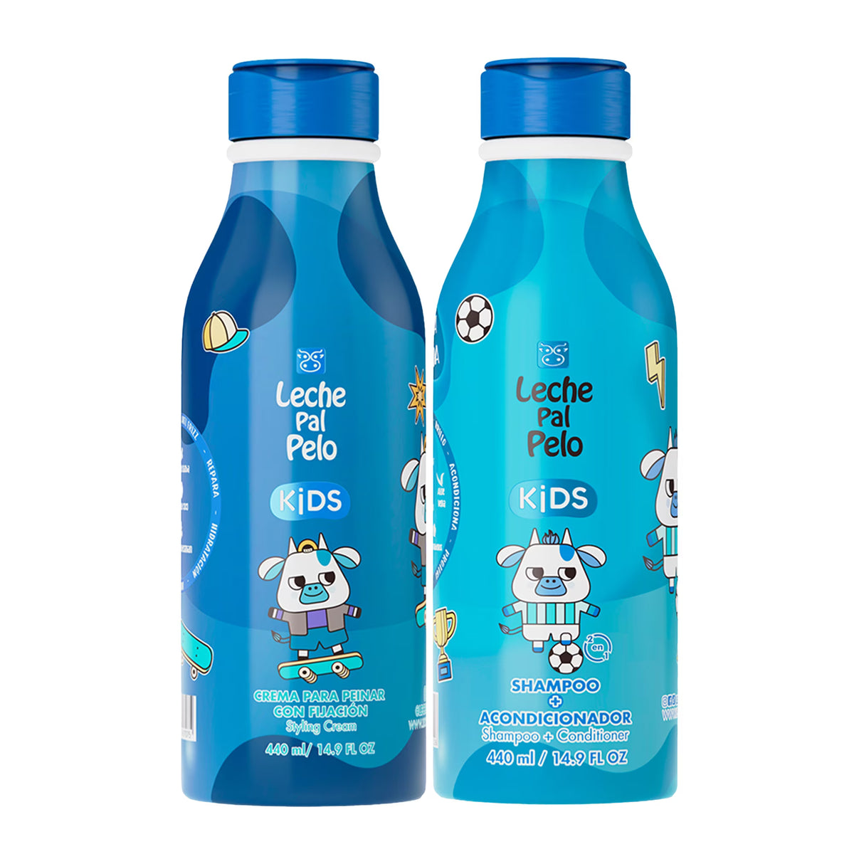 Leche Pal Pelo Kids Boys Kit, Hair Care Products, 2 pc