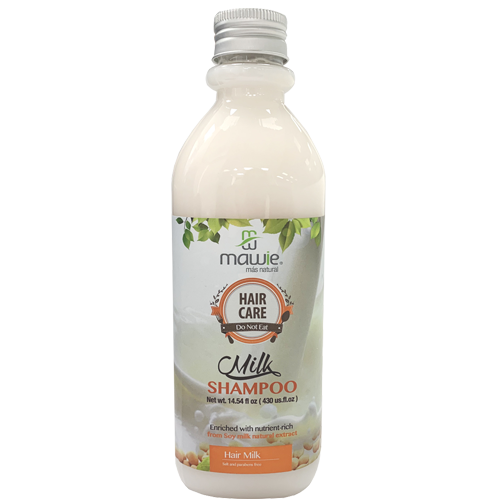Mawie Milk Hair Shampoo for oily hair control and deep cleansing, removing oil and impurities 14.54 fl.oz.