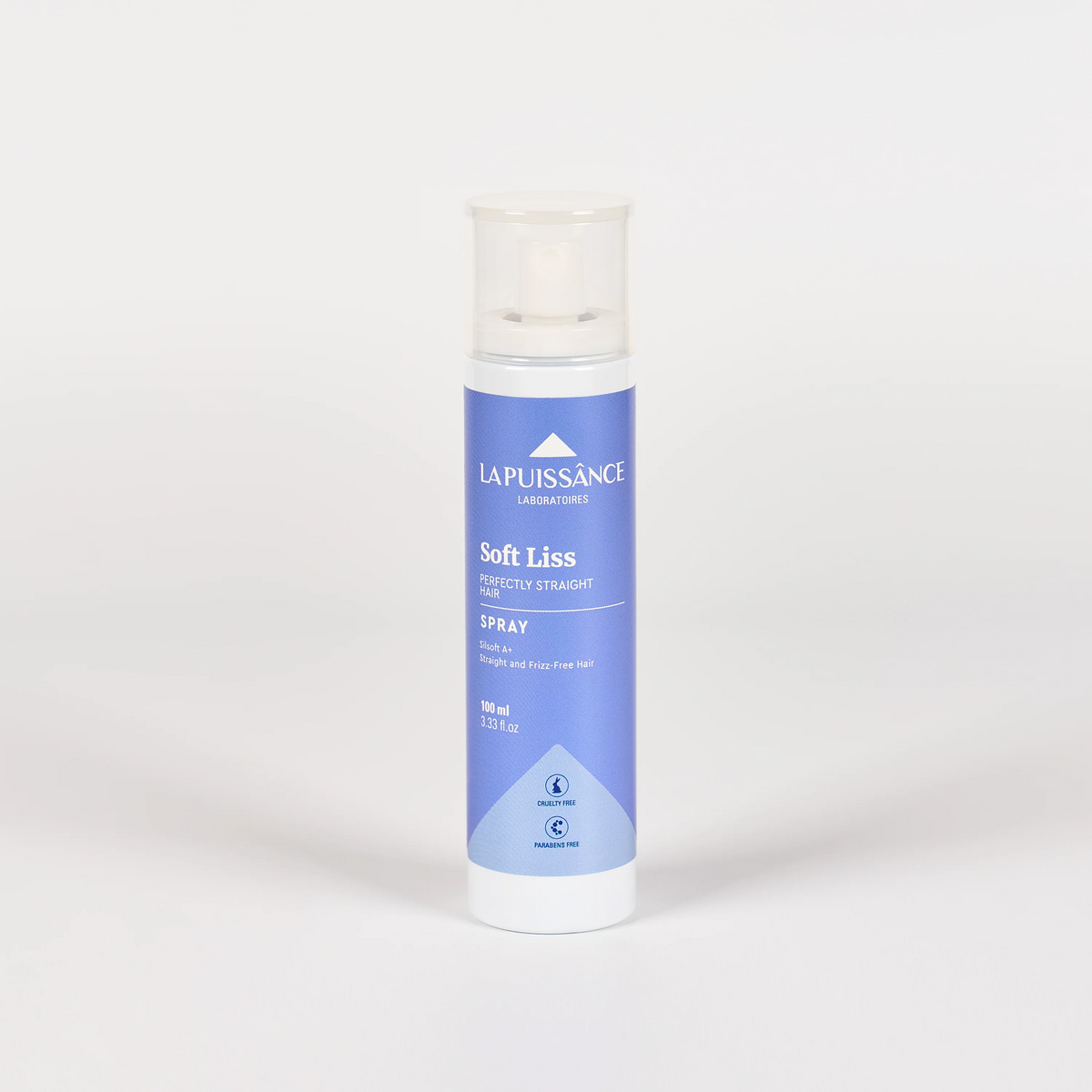 LA PUISSANCE Soft Liss Spray - Lightweight refresher for straight, flat-ironed, or blow-dried hair - 3.38 fl oz for Home and Salon Use