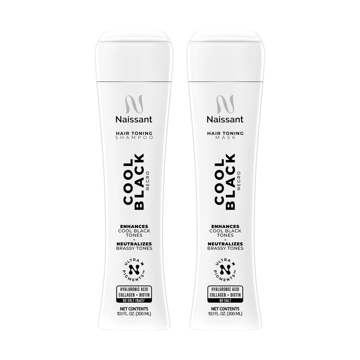 Naissant Professional Cool Black - Negro Matiz Hair Color Intensifier and Tone Corrector.