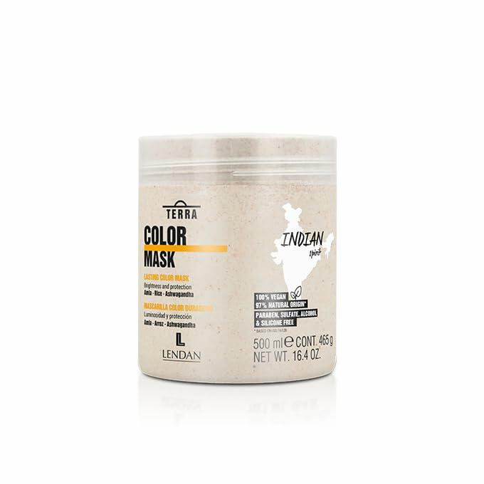Lendan - Colored Hair Mask - Terra Color Mask - 500 ml - Intensive Nourishing Mask - Repairs Hair Fiber - Prolongs Color Intensity - Protects Hair - Shiny Hair - Vegan