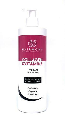 Hairmony Professional Hair Kit for Strengthening & Damaged Hair, Absolute Repair Shampoo + Collagen & Vitamins Conditioner - Kit Shampoo Absolute Repair y Acondionador de Colageno y Vitaminas para el cabello