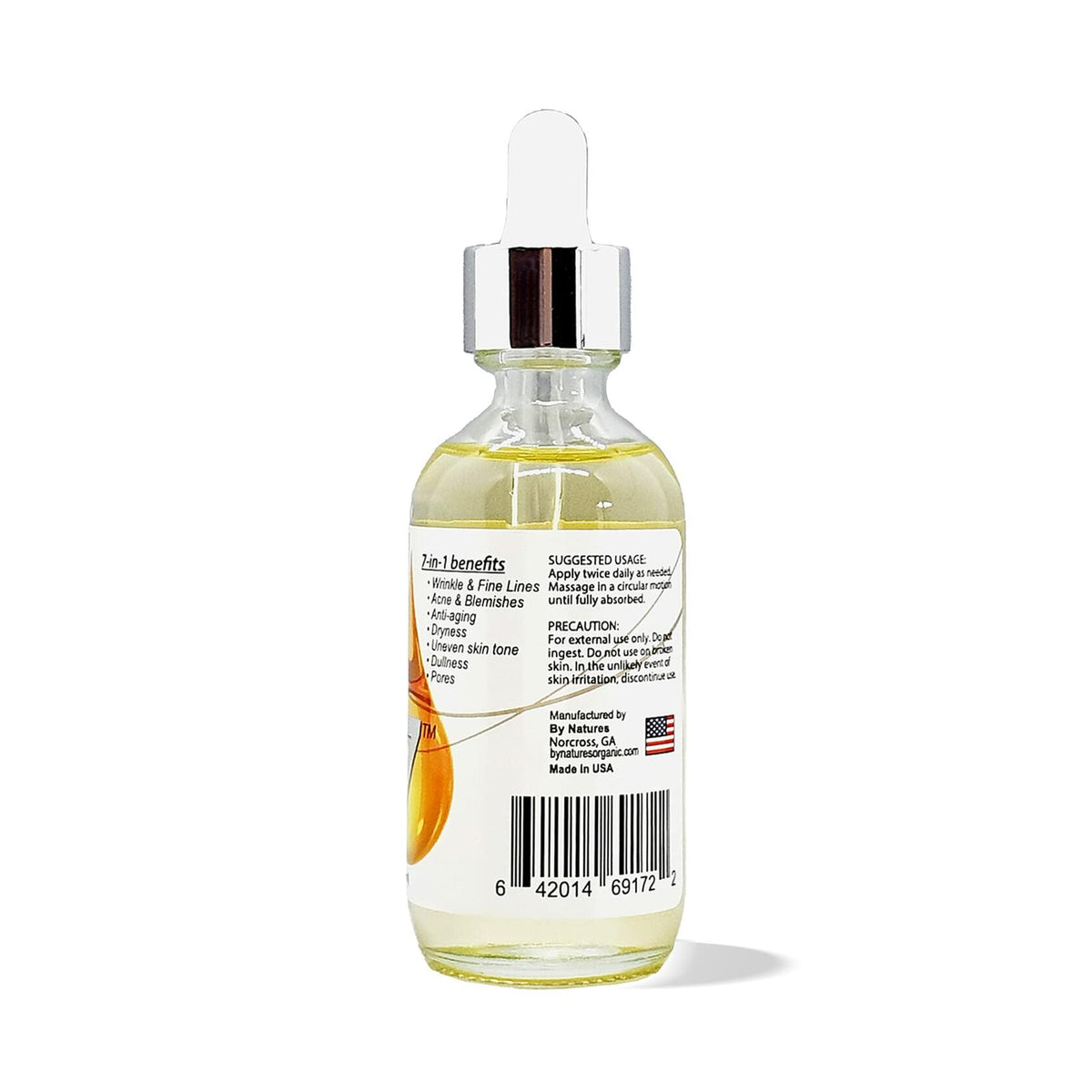 BIO7 SKIN OIL SCIENCE OF NATURE: BIOMIMETIC OIL - 2 Fl Oz (2 Pack) - Reduce Appearance Of Wrinkle, Fine Lines, Acne & Blemishes, Counteract The Visible Signs of Anti-Aging, Prevent Dryness, Improve Uneven Skin Tone, Dullness, Pores By Natures