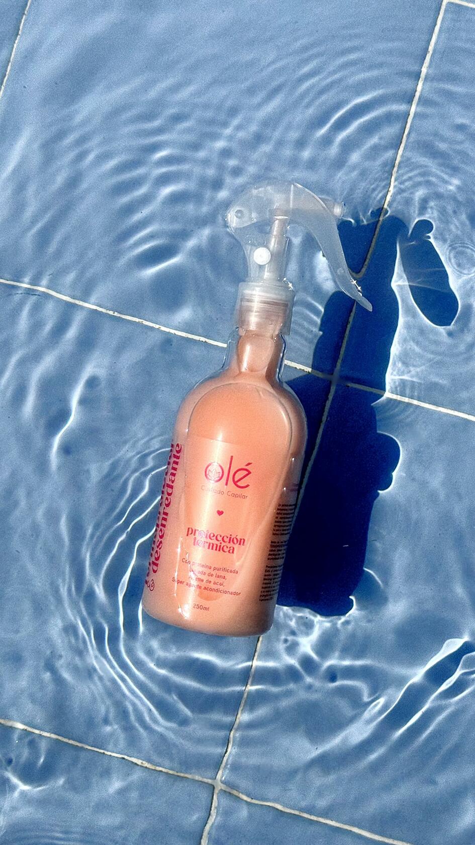 OLÉ Bye Bye Frizz 4 Piece Pack - Detangling Thermoprotector + Anti-Frizz Anti-Humidity Spray + Hair Wax Stick + Uchuva Fruit Oil Hair Treatment
