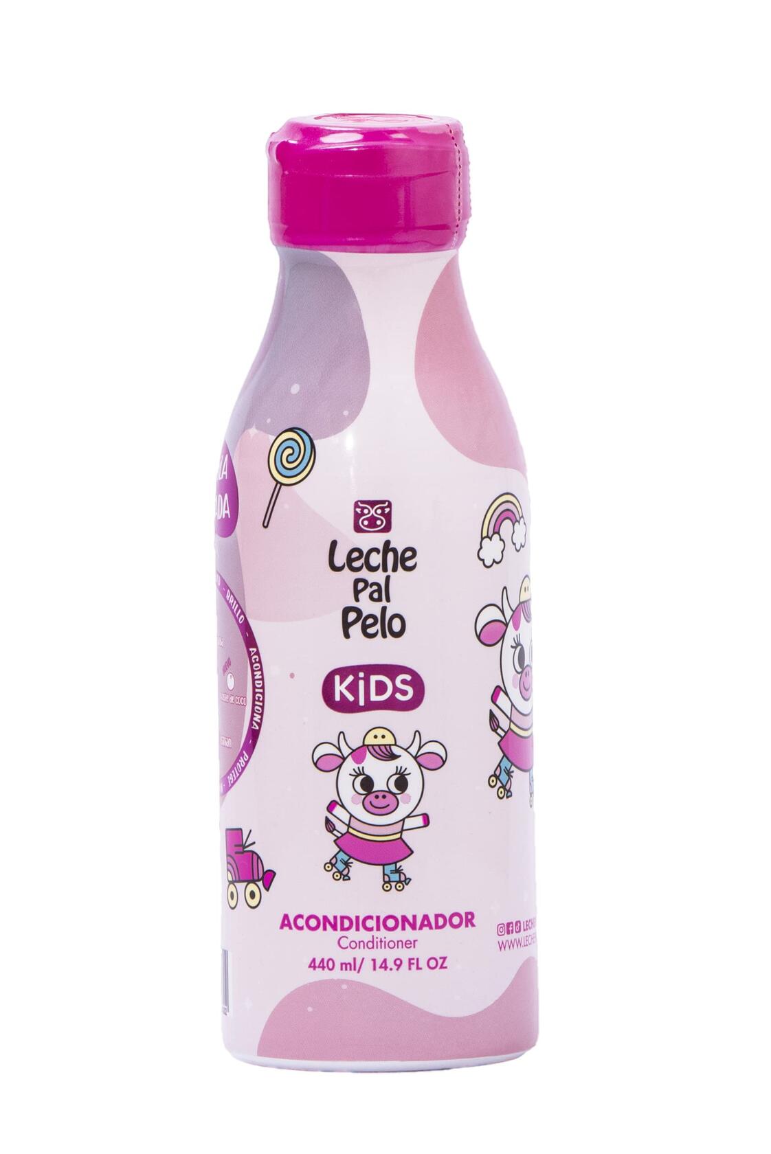 Leche Pal Pelo Kids Complete Hair Care Bundle, Shampoo, Conditioner, Styling Cream 14.9 fl oz
