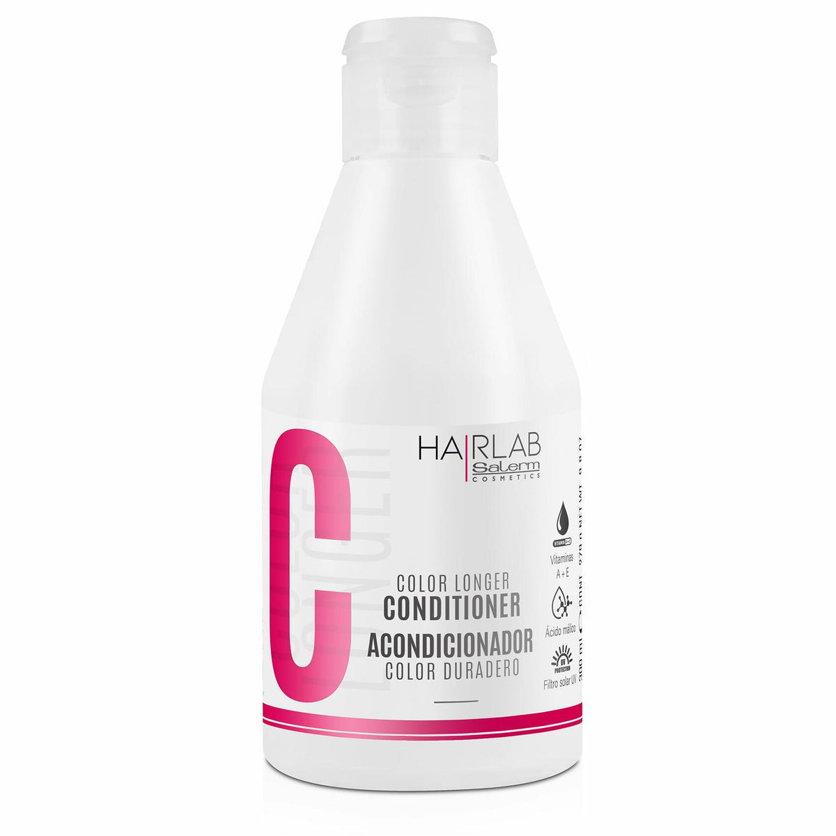 Salerm Cosmetics HAIRLAB COLOR LONGER 2-PIECE KIT, Shampoo 10.6oz + Conditioner 9.8oz