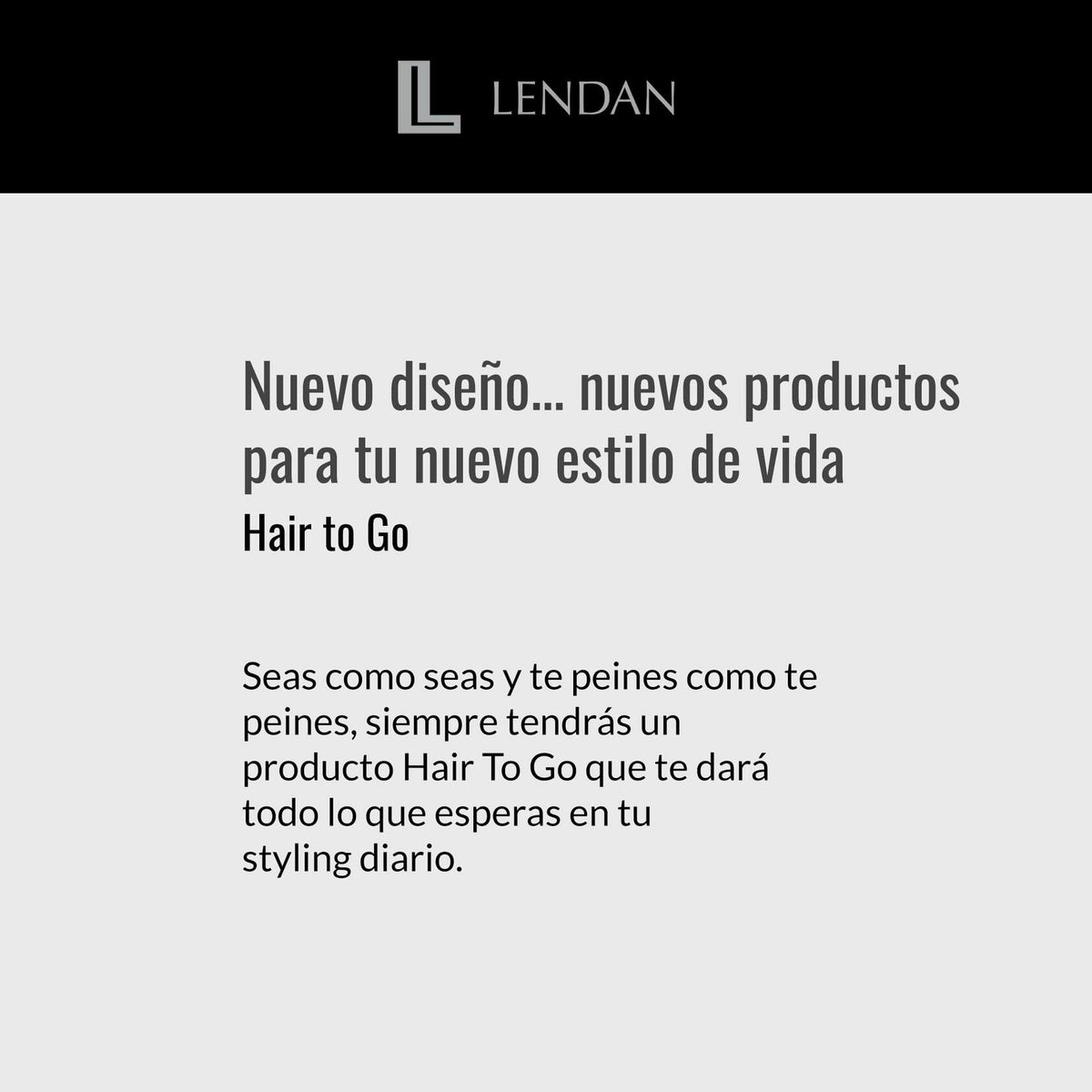 Lendan - Hair Shine Spray - Hair To Go Polish - 210 ml