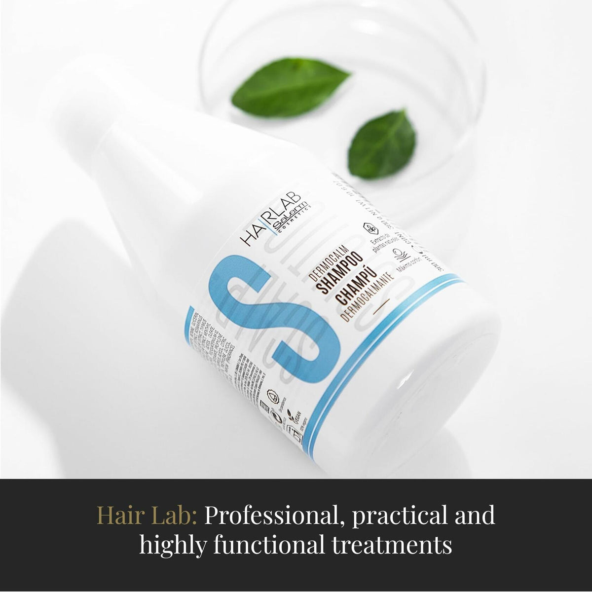 SALERM - Dyed, Bleached, or Gray Hair Shampoo - Shampoo Color Longer Hair Lab - 600 ml