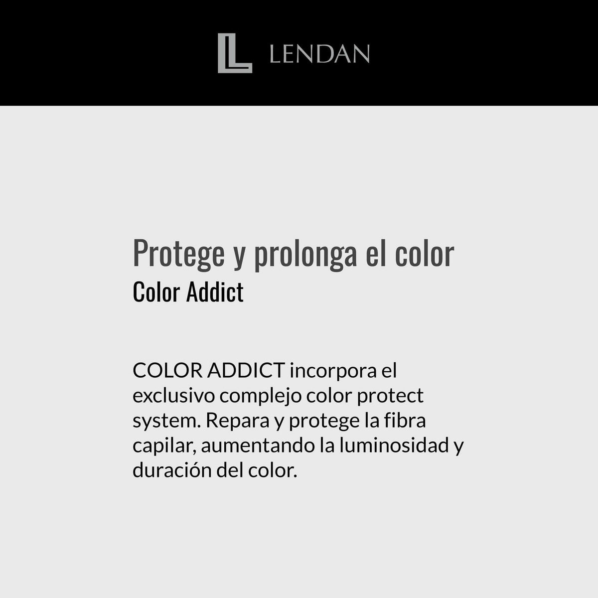Lendan - Colored Hair Shampoo - Color Addict Shampoo - 300 ml