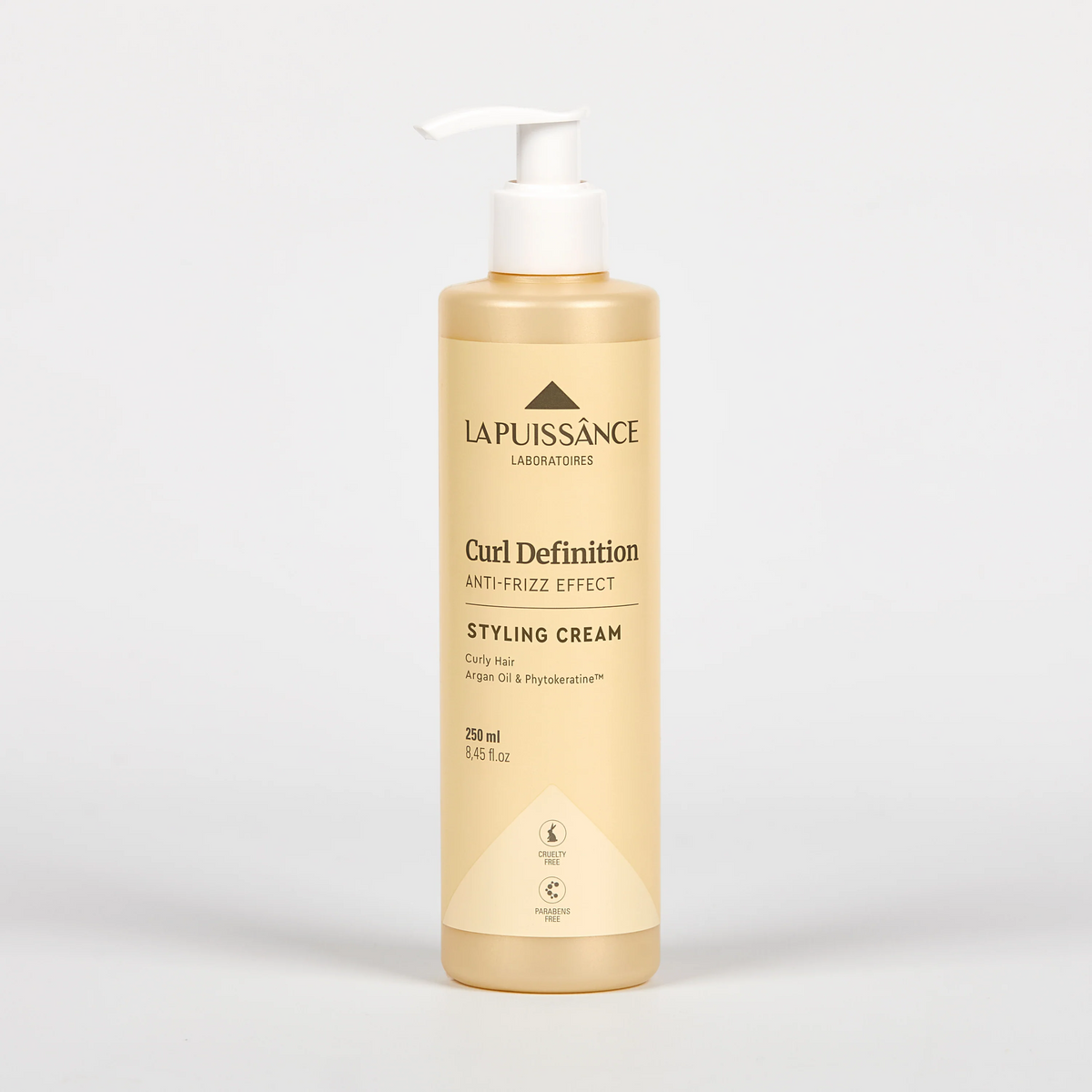 LA PUISSANCE Curl Definition Styling Cream 250 ml – Lightweight Curl Activator with Phyto‑Keratin, Argan Oil & Glycerin – Anti‑Frizz, Hydration & Long‑Lasting Definition