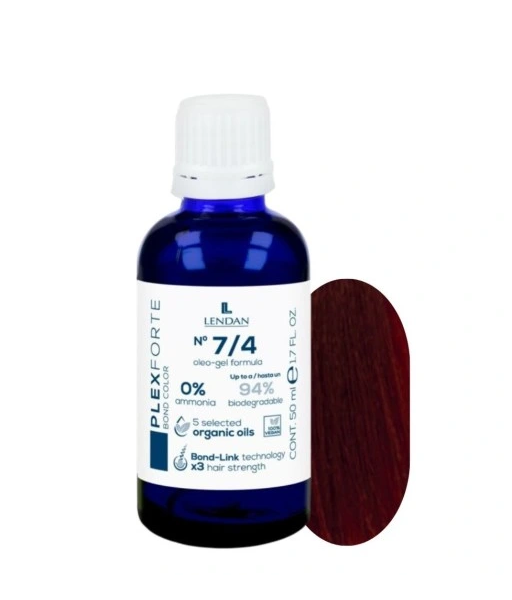 Lendan PlexForte Bond Color Liquid Hair Dye & Toner - 50 ml (tinte) | 30 ml (toner)