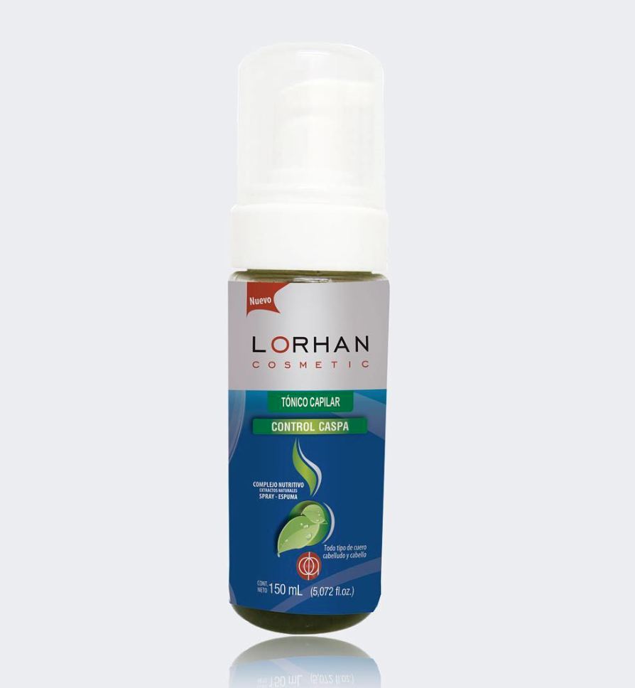 LORHAN Scalp Control Hair Lotion Spray Foam - Deep Cleansing & Anti-Flaking Scalp Care with Natural Botanical Extracts - 5.07 fl oz (150 ml)