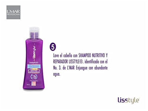 L'mar Lisstyle Progresive Straightening treatment Blowout KIT No Formol with Carbocysteine No Smell, No Itching | Alisado Permanente Sin Formol (250 ml)