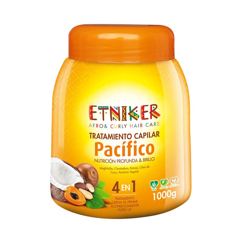 L'MAR Professional Etniker Afro Hair Care Pacific Hair Treatment 4-in-1 33.8 oz. | LMAR Etniker Afro Tratamiento Profundo