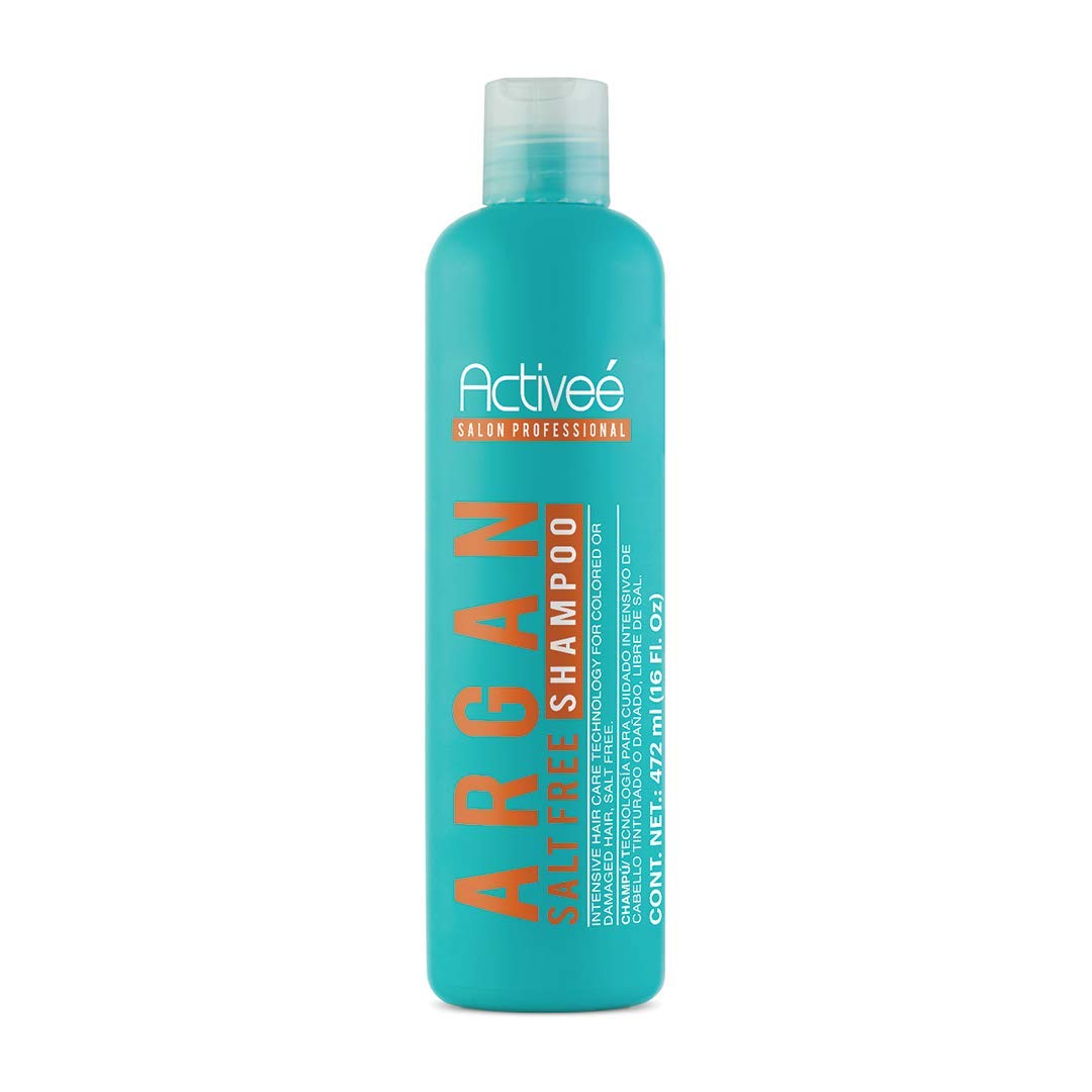 Activee Professional Argan Oil Salt Free Hair Shampoo 16 Fl Oz 0587