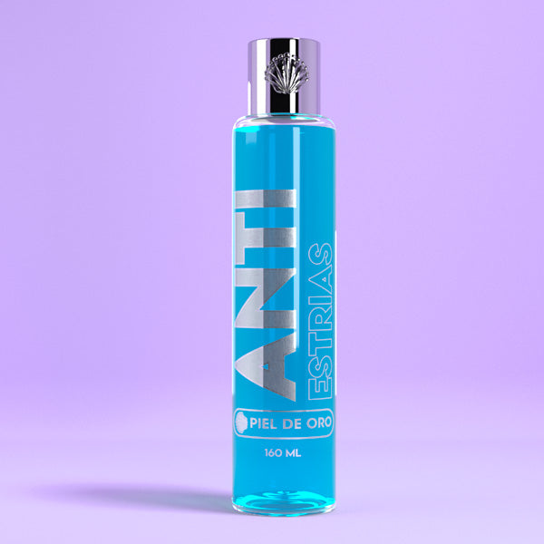 Skin Stretch Marks Enriched Oil Prevention by Syam 5.6oz-160ml AntiEstrias Piel de Oro Aceite para la piel