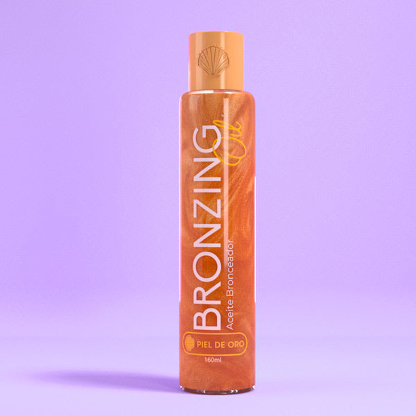 Skin Tanning Bronzing Oil for Perfect Tone by Syam 5.4oz - Aceite Bronceador Piel de Oro 5.41oz-160ml