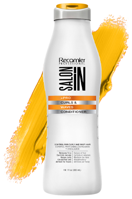 Recamier Professional Salon In +Pro Curls and Waves Hair Shampoo, Conditioner and Treatment Bundle 3 Piece kit