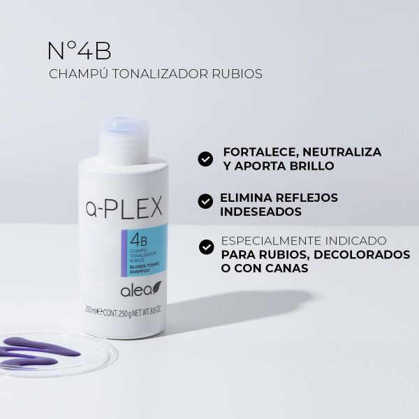 Alea a-Plex 4B Blond Toning Shampoo 8.8 fl.oz.