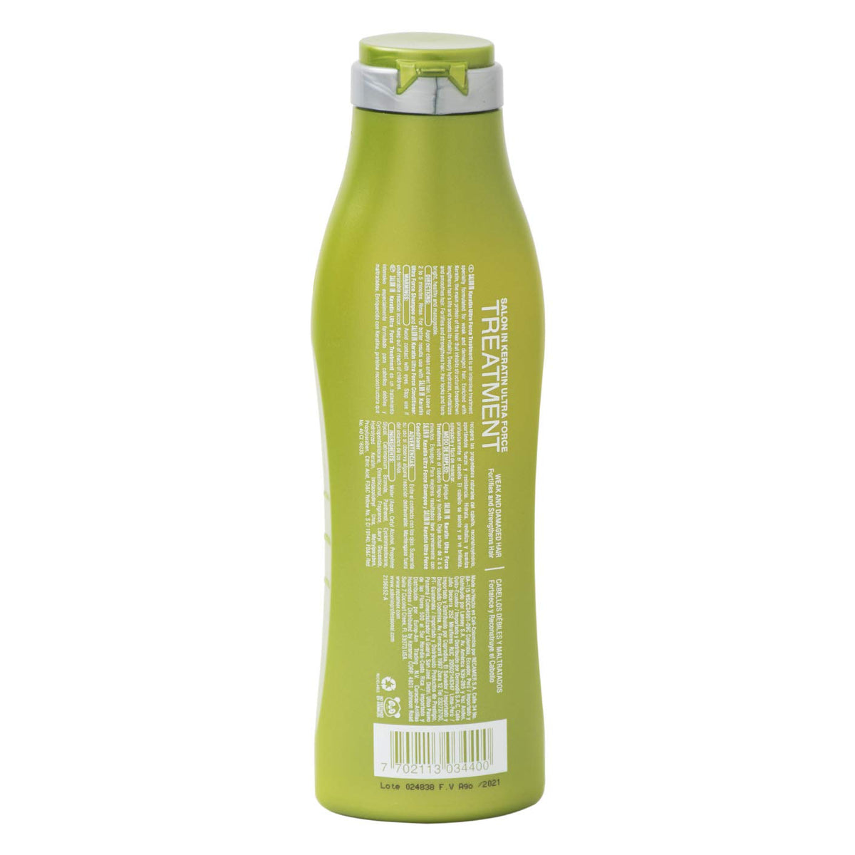 Recamier Professional Salon In +Pro Keratin Ultra Force Treatment 10.1oz - Tratamiento de Keratina para el Cabello Debil y Maltratado