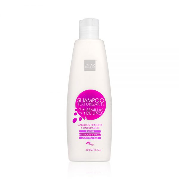 L'MAR Professional Hair Shampoo, Conditioner and Treatment with Flax Seeds for Fragile and dyed Hair | L'mar Semillas de Lino Linea para Cabello Tinturado