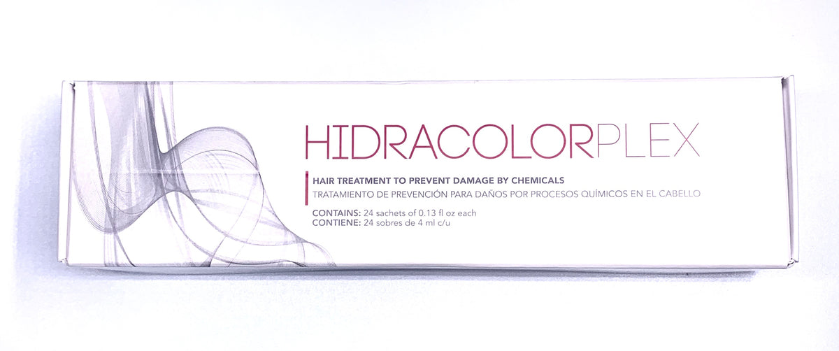 Hidracolor Plex Hair Treatment to prevent damage by chemicals 24 packs 0.13 fl. oz. each