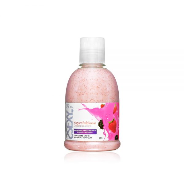 L'MAR SPA 2Sexy Yogurt body scrub cream 10oz | Yogurt Exfoliante corporal en crema