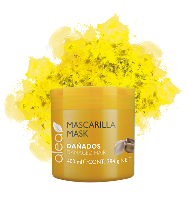 Alea Damaged Hair Shampoo, Conditioner and Mask system with Argan Oil | Alea Champu, Condicionador y Mascarilla para cabellos dañados