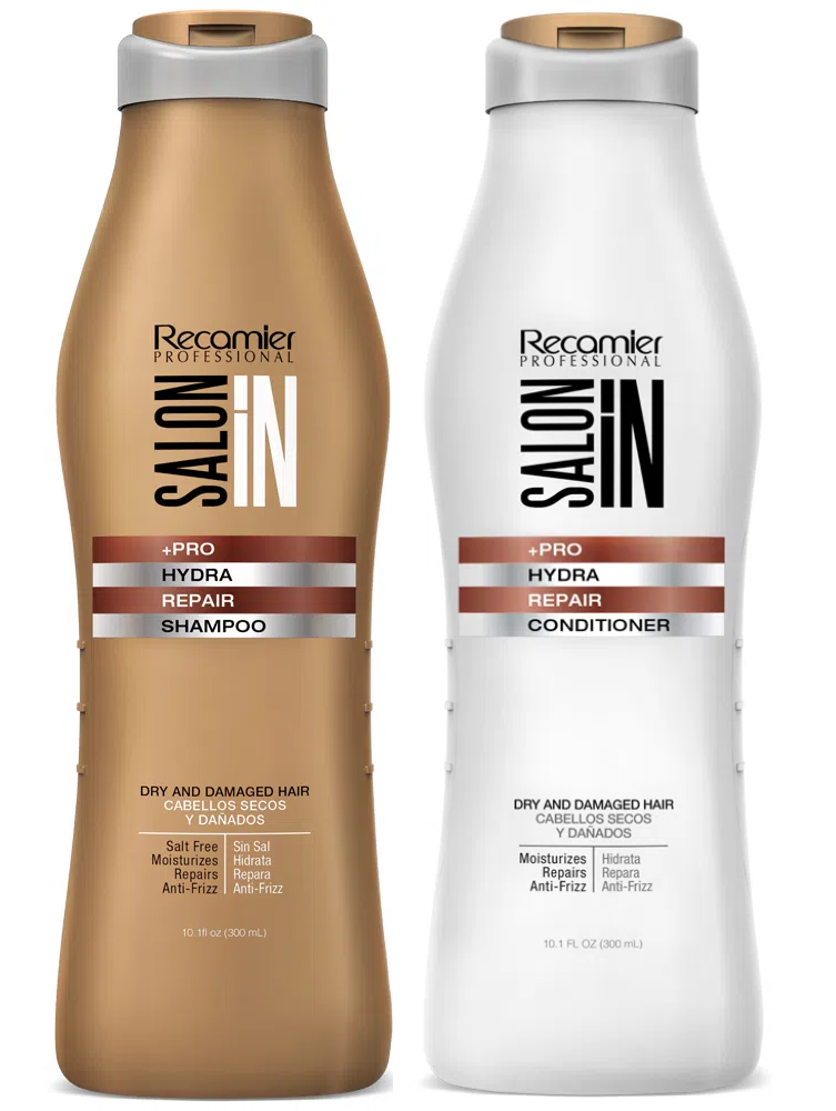 Recamier Professional Salon In +Pro Hydra Repair Hair Shampoo and Conditioner Kit 2 x 10.1oz