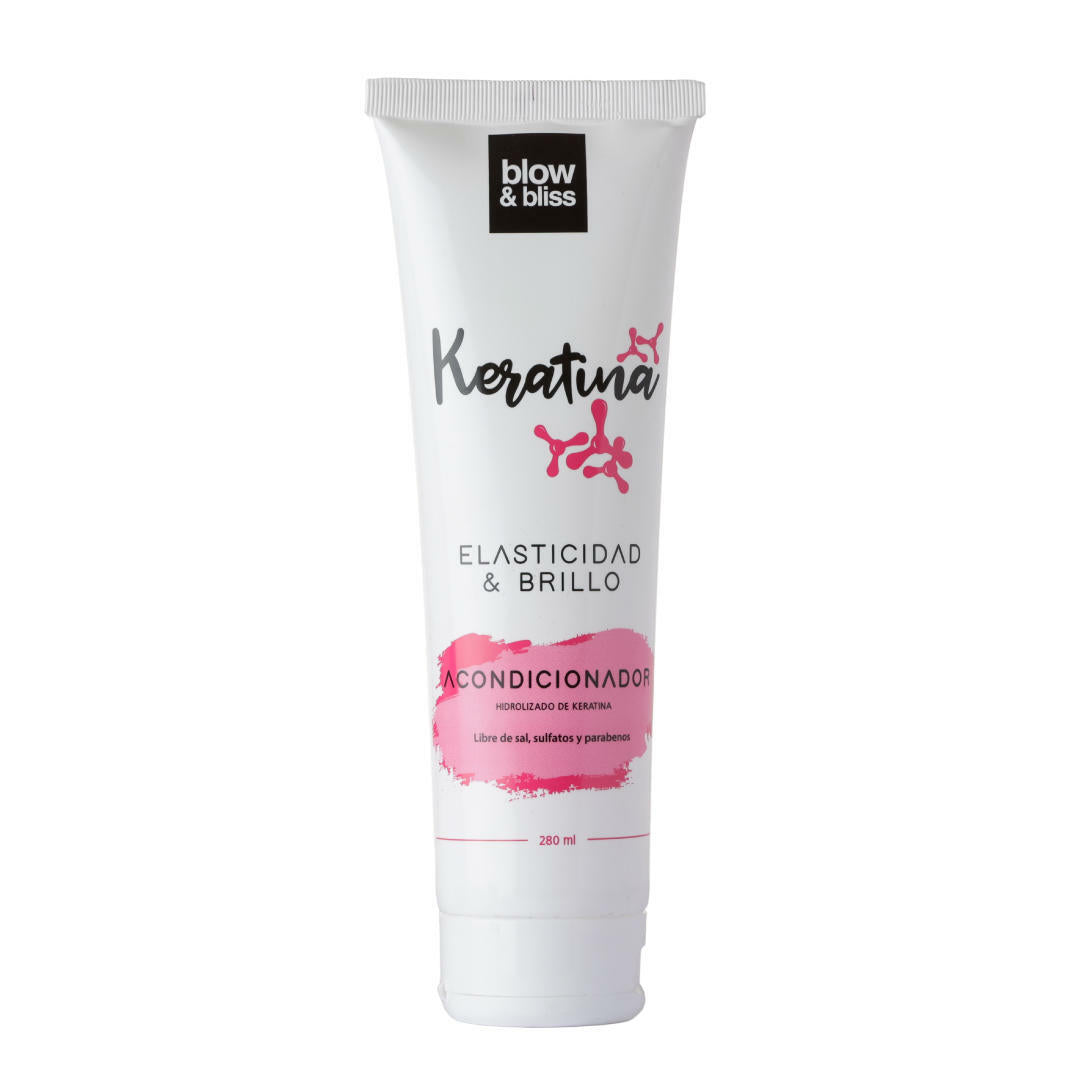 Blow & bliss Keratin Hair Conditioner Reduces Frizz and Recovers Shine Flexibility and Texture 9.47 fl.oz