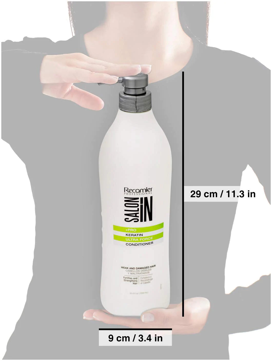 Recamier Professional Salon In Ultra Force Hair Shampoo and Conditioner Kit (2 x 33.8 fl.oz.)