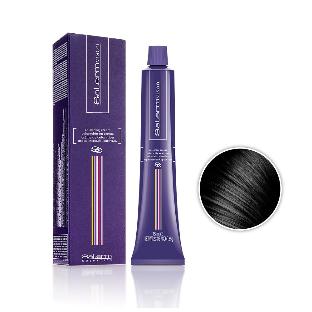Salerm Cosmetics SalermVison Permanent Cream Hair Color 75ml / 2.5oz
