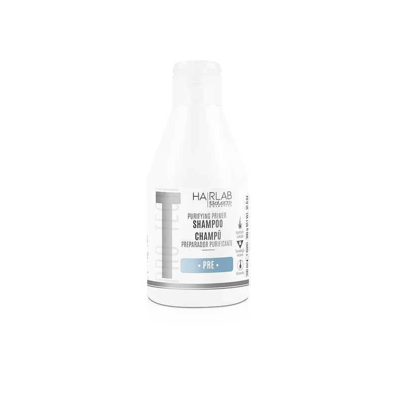Hairlab Salerm Cosmetics Purifying Primer Shampoo 10.6 OZ - Champú Reparador Purificante y Antidepósito