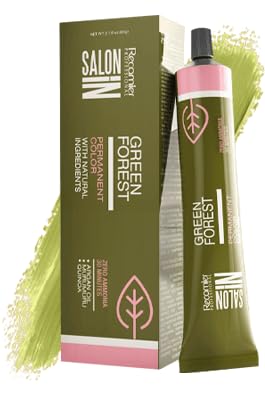 Recamier Professional Salon In Green Forest Permanent Hair Color Cream 2.1 fl.oz.