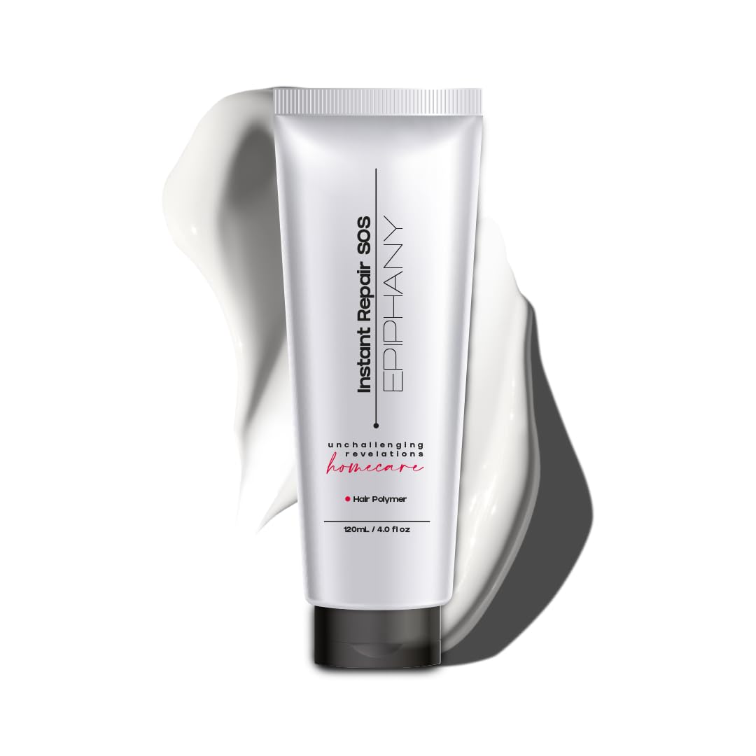Epiphany Leave In Hair Treatment – Instant Hydration & Frizz Control | Split End Repair & UV Protection | Lightweight Styling Cream for All Hair Types
